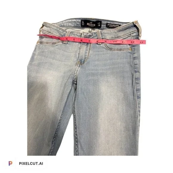 Hollister Low Rize Jean Leggings Advanced Stretch 1L W25 L30 - Picture 2 of 6